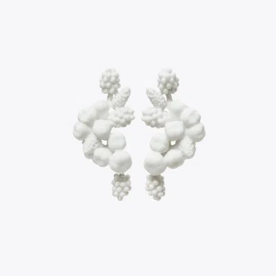 Tory Burch Fruit Earring In White