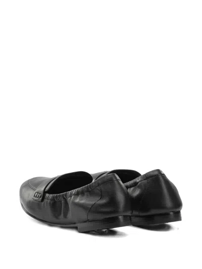 Tory Burch Gathered Detail Loafers In Multi