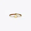 Tory Burch Gemini Leather Bracelet