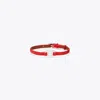 Tory Burch Gemini Leather Bracelet