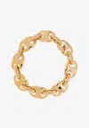 Tory Burch Gemini Link Brass Bracelet In Gold