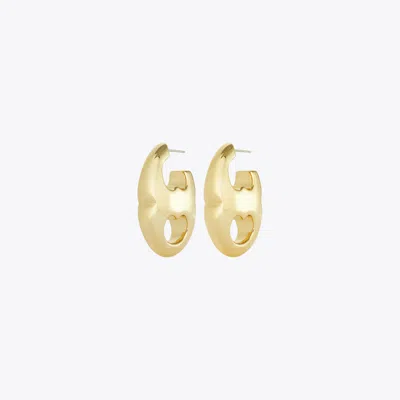 Tory Burch Gemini Link Earrings In Gold