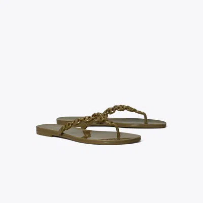 Tory Burch Gemini Link Jelly In Green