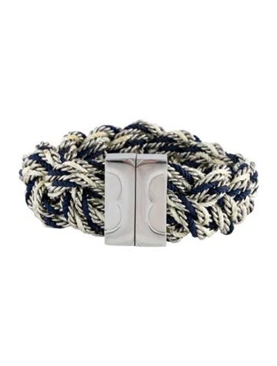 Pre-owned Tory Burch Gemini Link Nantucket Bracelet In Multi