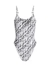 Tory Burch T Monogram Print One-piece Swimsuit