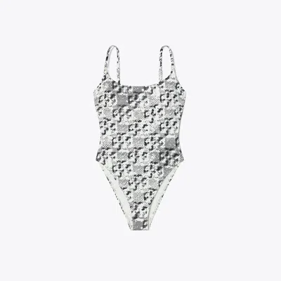 TORY BURCH GEMINI LINK SWIMSUIT