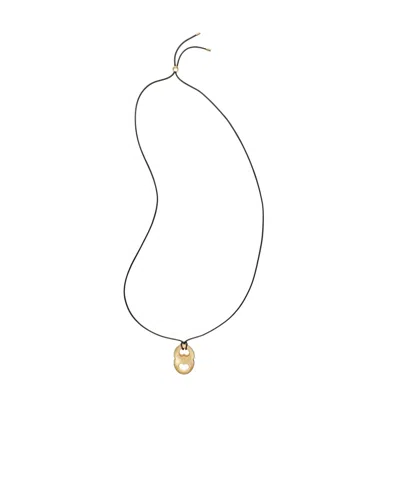 Tory Burch Gemini Pendant Necklace In Gold