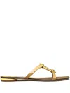 Tory Burch Geo Pantoletten In Neutrals