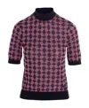 Tory Burch Cotton Knitwear In Black