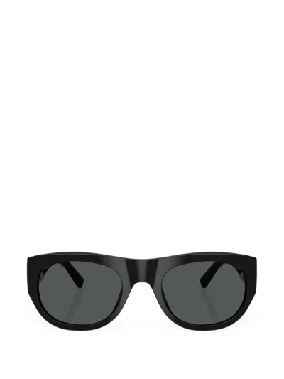 Tory Burch Geometric-frame Sunglasses In Black