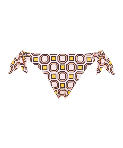 Tory Burch Geometric-print Bikinis In Multi