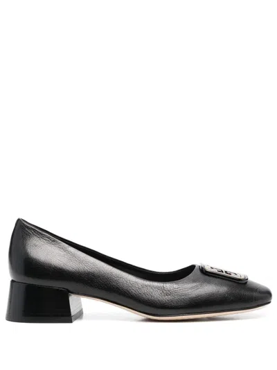 Tory Burch Georgia Leather Pumps In Black