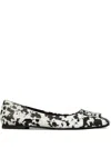 Tory Burch Georgia Ballet In Black