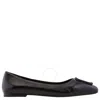 Tory Burch Georgia Ballet Flats In Black