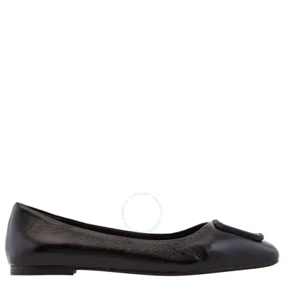 Tory Burch Georgia Ballet Flats In Black