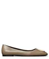 Tory Burch Georgia Ballet Flat In Grey
