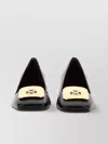 Tory Burch "georgia" Block Heel Square Toe Pumps
