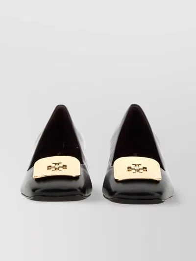 Tory Burch "georgia" Block Heel Square Toe Pumps