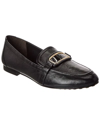 Tory Burch Georgia Leather Loafer In Black