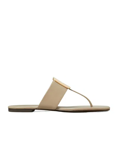 TORY BURCH TORY BURCH GEORGIA LOGO PLAQUE SANDALS