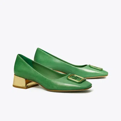 Tory Burch Georgia Pump In Shrub/gold