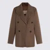 Tory Burch Giacche Ashed Mocha In Brown