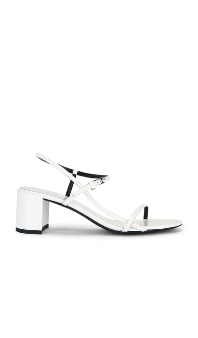 Tory Burch Gigi Heel Sandal In White