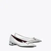 Tory Burch Gigi Petite Pump In Argento/silver