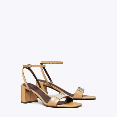 Tory Burch Gigi Sandal In Cantucci/silver