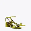 Tory Burch Gigi Sandal In Greenway/silver