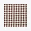 Tory Burch Gingham Dinner Napkin, Set Of 4 In Brown