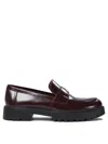 Tory Burch Glossy Finish Loafers Crafted In Black