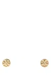 Tory Burch 金色金属图标耳环 In Gold