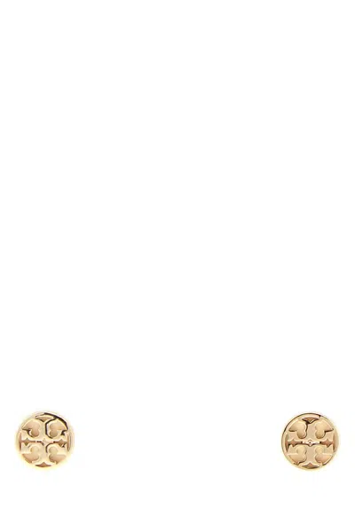 Tory Burch 金色金属图标耳环 In Gold