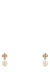 Tory Burch 金色金属耳环 In Gold