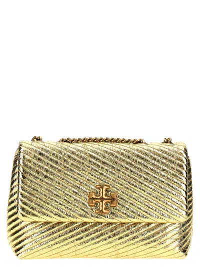 Tory Burch Gold Kira Small Shoulder Bag In Golden