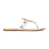 Tory Burch Miller Crystal Embellished Thong Sandals