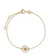 Tory Burch Gold-plated Enamel Kira Bracelet In Gold