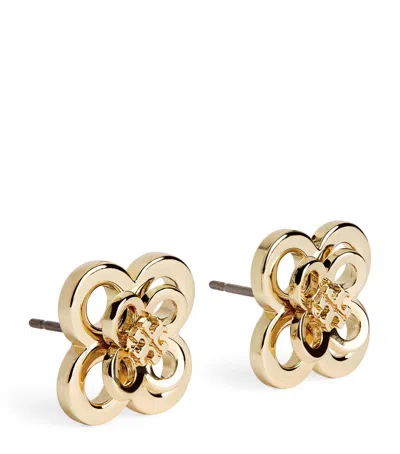 Tory Burch Gold-plated Forget Me Not Stud Earrings