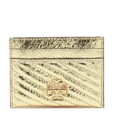 Tory Burch Gold Tone Card Holder