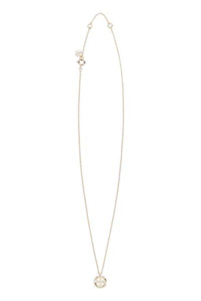 Tory Burch Gold-tone Metal Necklace
