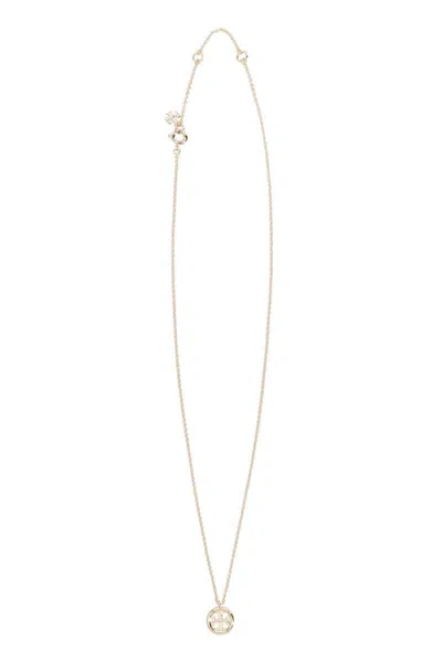Tory Burch Gold-tone Metal Necklace
