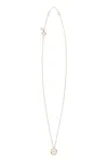 Tory Burch Gold-tone Metal Necklace In Gold
