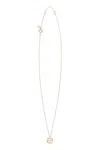 Tory Burch Gold-tone Metal Necklace In Gold