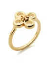 Tory Burch Kira Clover Ring In Gold