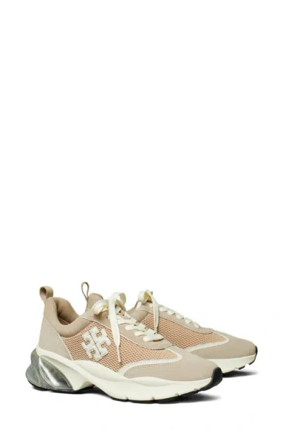 Tory Burch Good Luck Bubble Trainer Sneaker In White