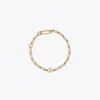 Tory Burch Good Luck Chain Bracelet In Gold