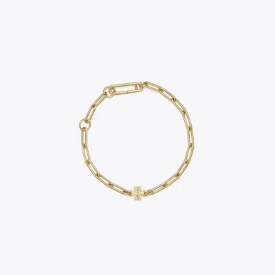 Tory Burch Good Luck Chain Bracelet In Gold