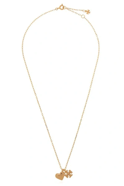 Tory Burch Good Luck Charm Chain In Gold