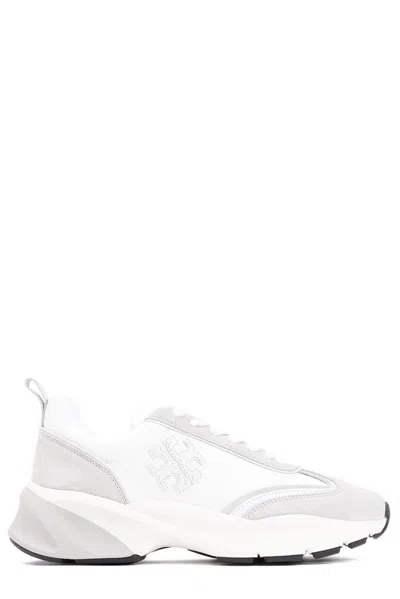 Tory Burch Good Luck Trainer 8 In  Bianco Bianco